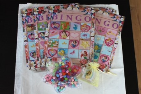 prinsessa bingo on kiva ohjelmanumero prinsessasynttäreille tai teemajuhliin